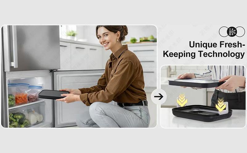 Cordless Heated Lunch Box for Adults (1.5L/6 Cups) – Rechargeable Battery Electric Food Warmer with Scheduled & Automatic Heating, Portable Insulated Bag (Black)#HeatedLunchBox #WorkLifeWin #MealPrepHacks