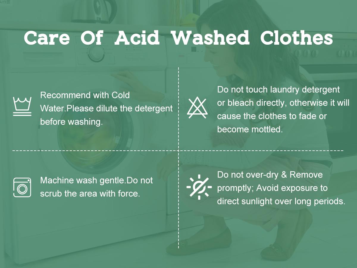 Hatant Women's Tops Hoodie Original Acid Wash Sport Hoodie Oversized Street Skateboard Vintage Wash Sport Hoodie Style Sweaters  - High-Quality Cotton, No Pocket  Bag , Easy Care,  Comfortable ,Ultimate Soft Warmth Kangaroo washed hoodie springtok