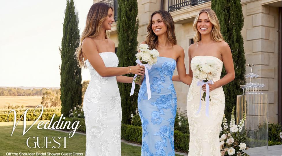 MEROKEETY Women's Floral Strapless Maxi Dress 2026 Summer Mesh Tube Bodycon Formal Wedding Guest Cocktail Party Long Dresses MEROKEETY Women's Floral Strapless Maxi Dress 2026 Summer Mesh Tube Bodycon Formal Wedding Guest Cocktail Party Long Dresses