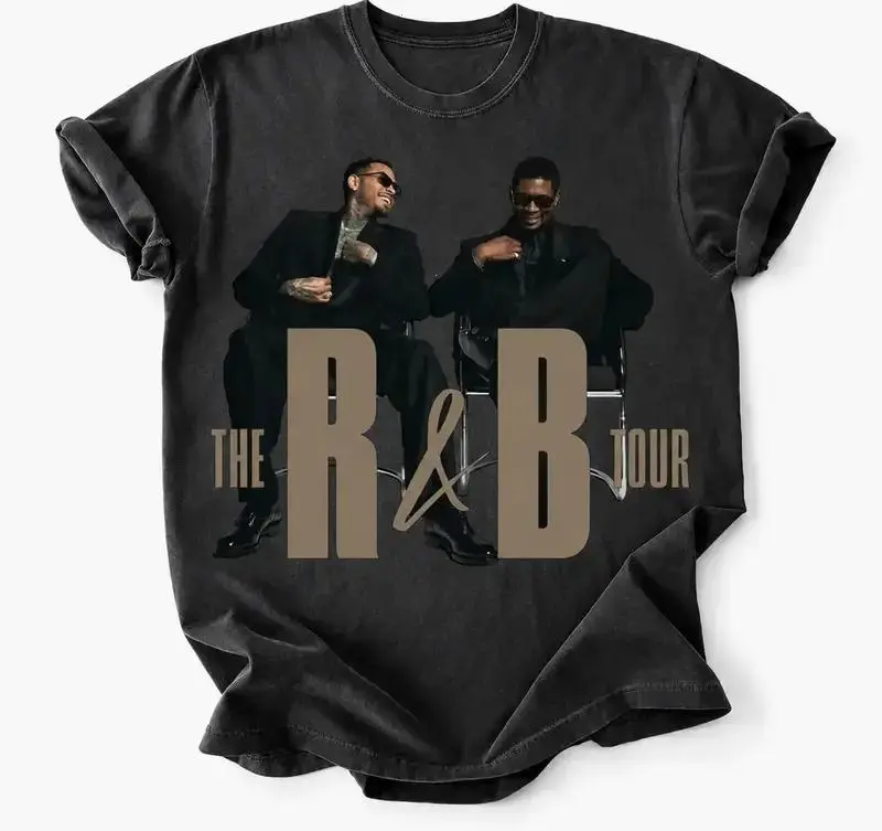 Ch.Brown Usher Raymond The R&B Tour 2026 Unisex Tee A0C