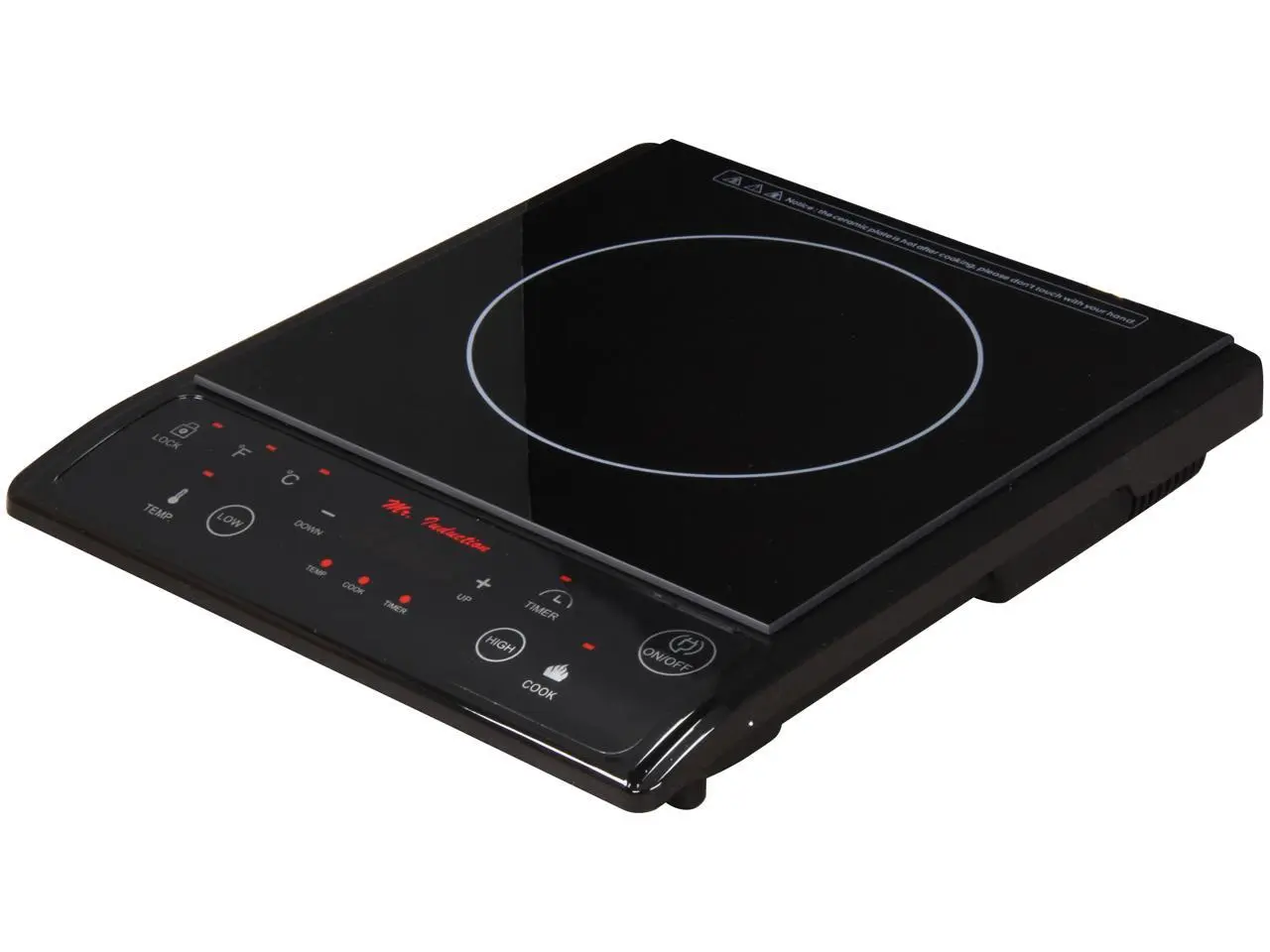 Sunpentown SR964TB Induction Cooker - Black