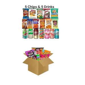 Ultimate Chips & Drink Bundle- $25 Americas Assorted Chips and Drinks, & $25 Asian Assorted Chips and Drinks Multipack