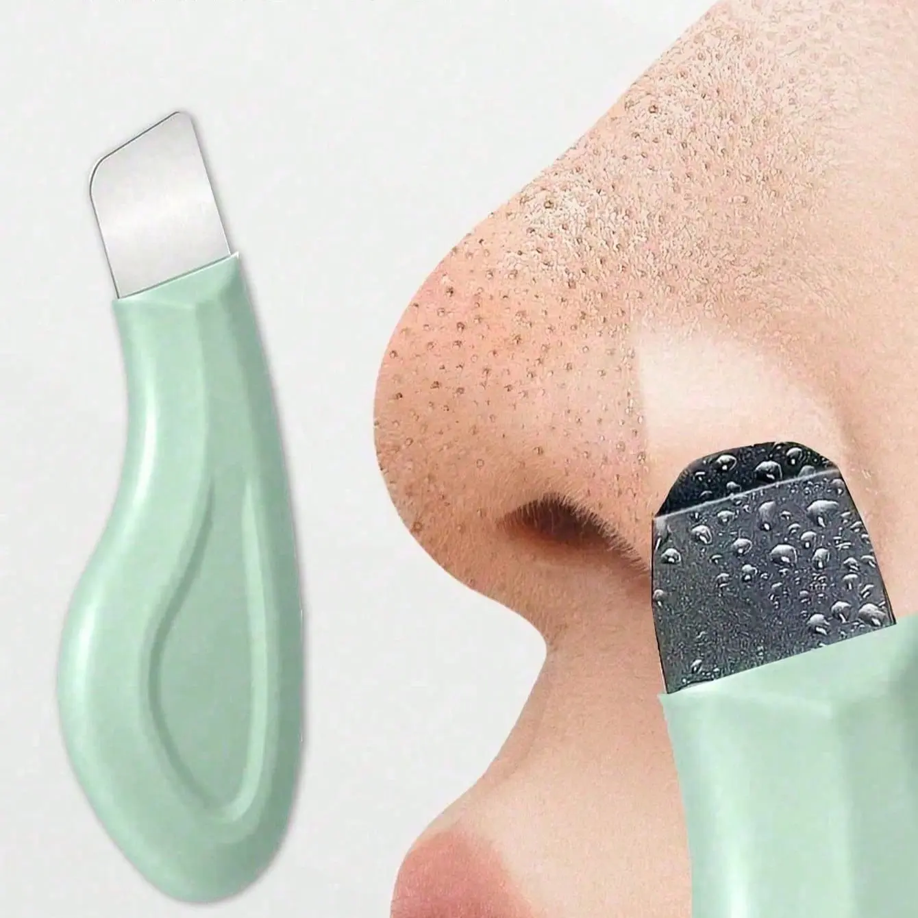 Integrative Human Form Blackhead Extraction Tool, Gentle Pore Cleanser, Pore Remover, Silicone Facial Scraper, Deep Cleaning, Unisex Skincare Tool, Facial Cleansing Instrument, Blackhead Removing, Blackhead Removal Tools