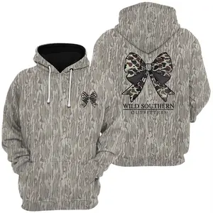 [Full Size S-5XL] Retro Camo Bow Hunting Camo Sweatshirt, Hoodies – Southern Style Cotton Sweatshirt, Hoodie for Women, Perfect for Casual Wear, Long Sleeve Outdoor Hunting Pullover Hooded, Soft & Durable Camouflage Sweatshirt, Hoodie, Gift for Men