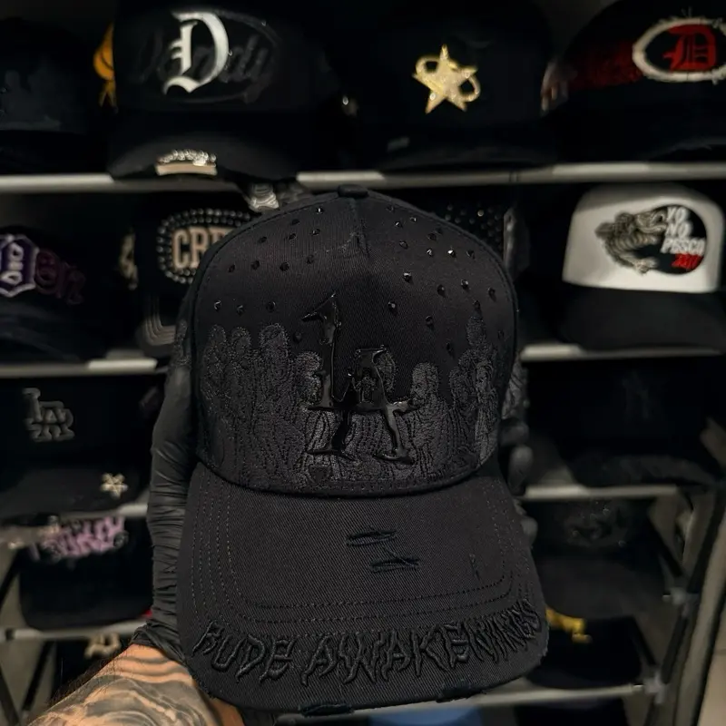 1:1 Rude Awakenings la última cena Snapback Hat with Embroidered Design and Adjustable Fit for Stylish Outfits