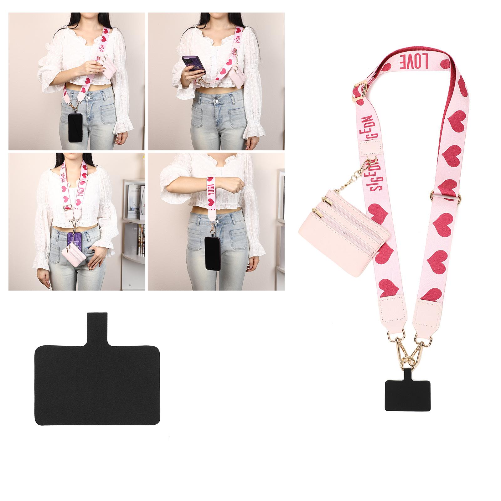 Clip and Go Strap for Phone With Wallet Crossbody, Phone Strap With Wallet, Phone Strap Crossbody With Zipper Pouch Wallet, Adjustable Mobile Phone Strap, Mother's Day Gifts Clip and Go Strap for Phone With Wallet Crossbody, Phone Strap With Wallet, Phone Strap Crossbody With Zipper Pouch Wallet, Adjustable Mobile Phone Strap, Mother's Day Gifts
