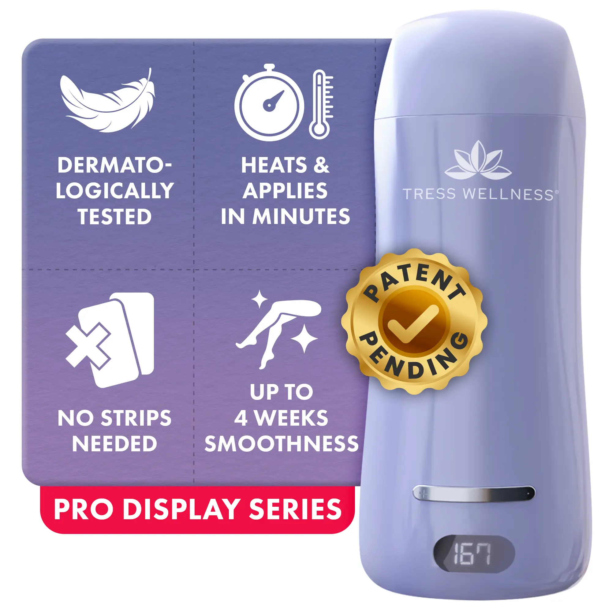 Lilac Digital Wax Roller