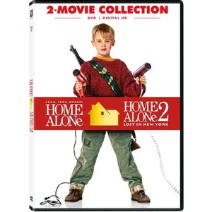 Home Alone / Home Alone 2: Lost in New York  [DVD Video Disc] 2 Pack, Digitally Mastered In HD, Dolby, Dubbed, Subtitled, Widescreen