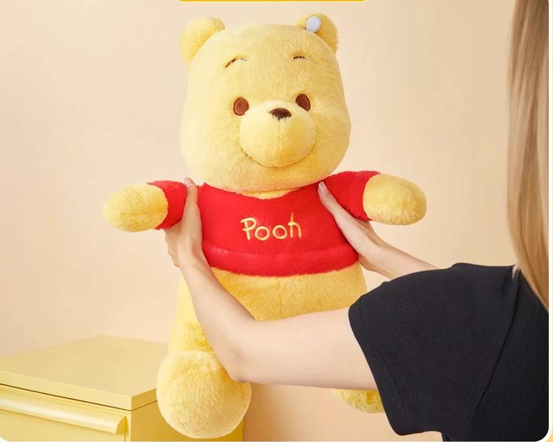 Disney Winnie the Pooh Classic Sitting Plush 23.6"/19.6"- Ultra Soft, Exquisitely Embroidered, Adorable Classic Character Stuffed Toy,Plump Collectible Doll for Fans, Room Decor, Suitable Gift for Women Girls& Fans,Holiday Gift(1pc) Disney Winnie the Pooh Classic Sitting Plush 23.6"/19.6"- Ultra Soft, Exquisitely Embroidered, Adorable Classic Character Stuffed Toy,Plump Collectible Doll for Fans, Room Decor, Suitable Gift for Women Girls& Fans,Holiday Gift(1pc)