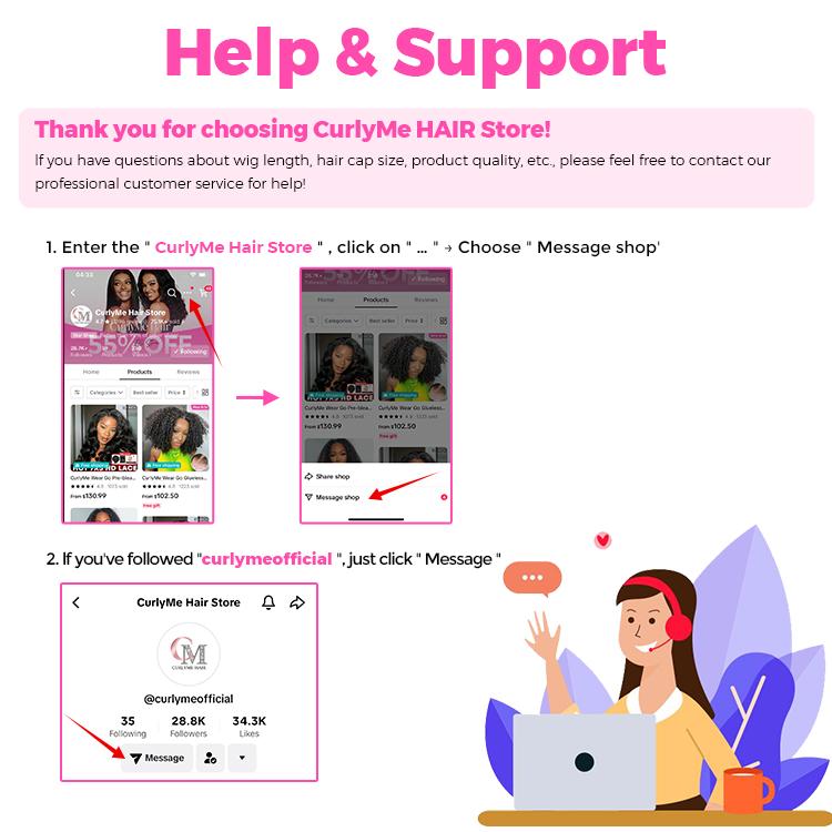 CurlyMe Water Wave / Kinky Straight Invisi Strap Snug Fit 360 Transparent Lace Frontal Human Hair Wigs Wear Go Glueless Wig Bleached Knots Pre Cut Lace Pre Plucked Realistic Hairline Beginner Friendly