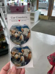 cow car coasters