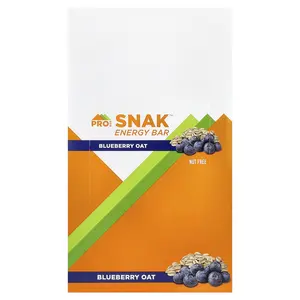 ProBar SNAK™, Energy Bar, Blueberry Oat, 12 Bars, 1.6 oz (45 g) Each