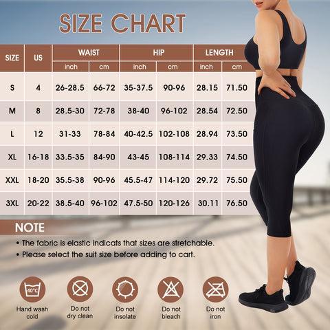 FeelinGirl Capri Leggings with Pockets for Women  Corset  Tummy Control Athletic Pants Casual Comfort Shapewear Sporty Womenswear