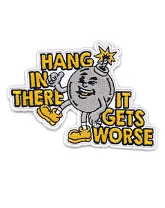 Hang In There Ticking Time Bomb Patch