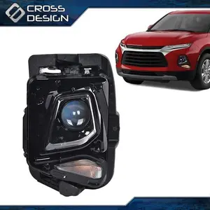 CROSSDESIGN Left Projector Headlight Headlamp Fit For 2019-21 Chevy Blazer HID/Xenon Models