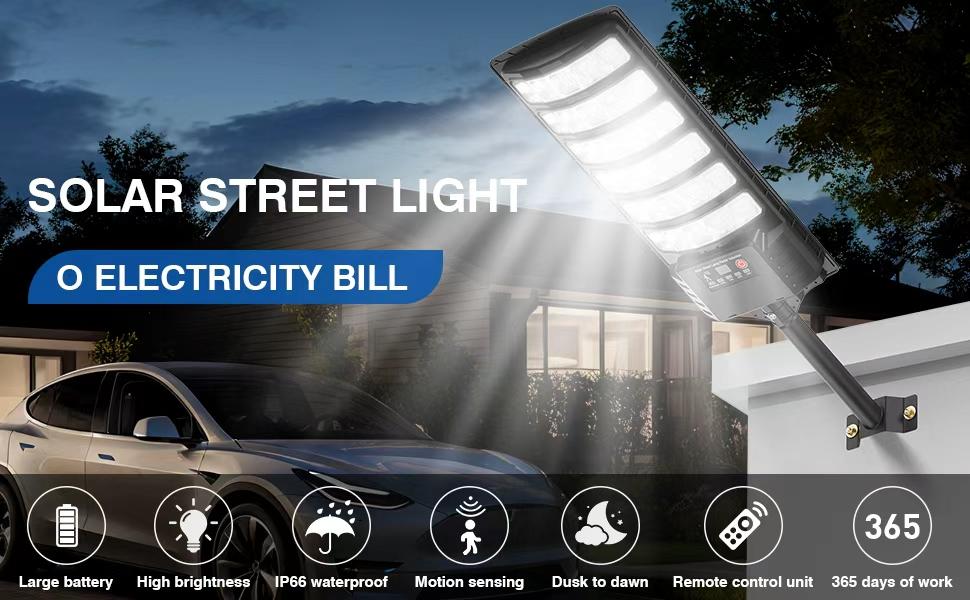 SunGlowHub Solar Lights Outdoor, IP66 Waterproof Street Lights Outdoor, 6500K Dusk to Dawn Solar Security Flood Lights Motion Sensor with Remote Control for Yard, Entryway Garage, Porch SunGlowHub Solar Lights Outdoor, IP66 Waterproof Street Lights Outdoor, 6500K Dusk to Dawn Solar Security Flood Lights Motion Sensor with Remote Control for Yard, Entryway Garage, Porch