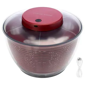 Curtis Stone 5-Quart Rechargeable Salad Spinner