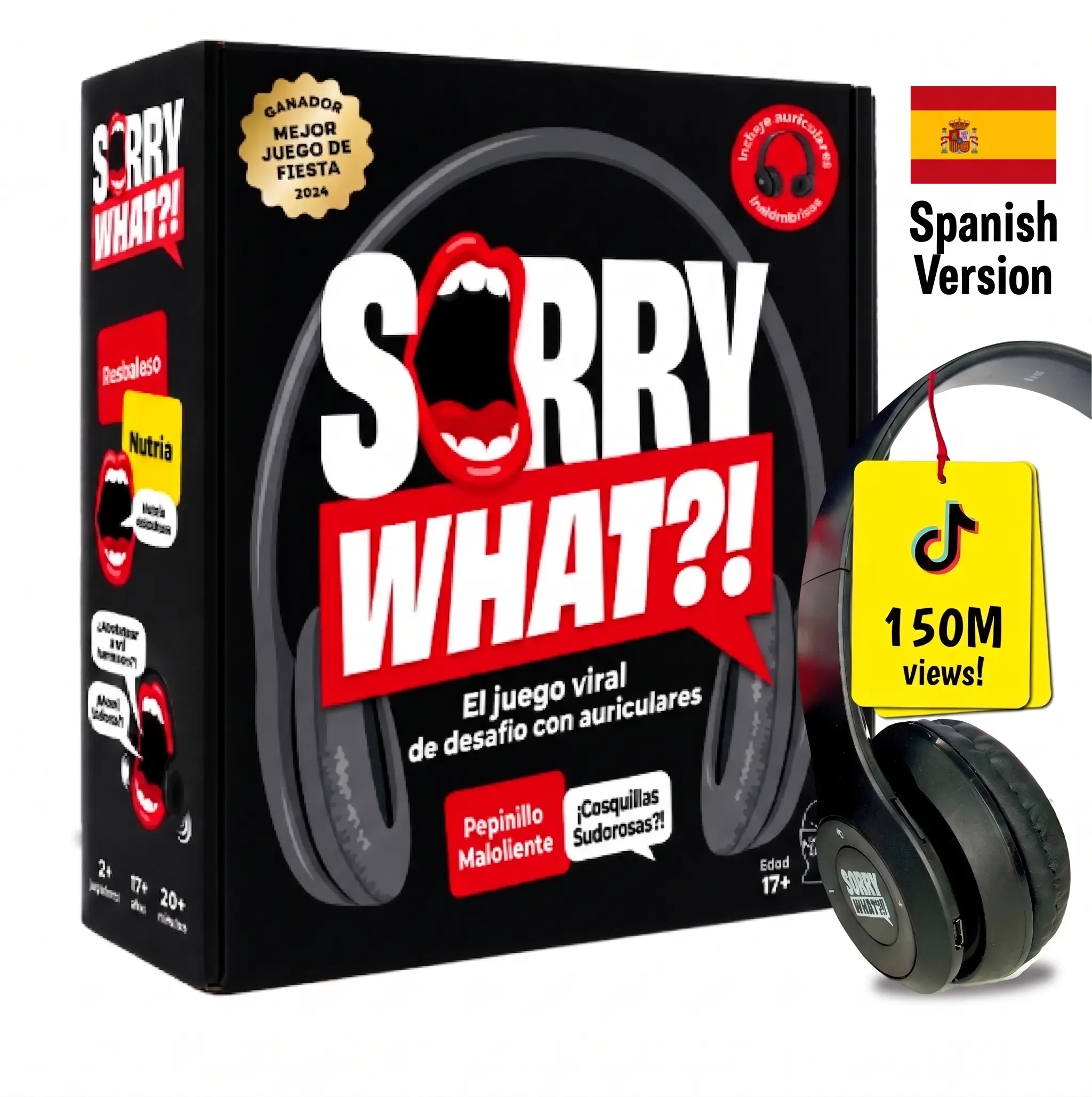 Sorry What?! Spanish Version - The Lip-Reading Challenge Game Now In Spanish