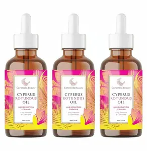 Caramela Beauty Cyperus Rotundus Oil for Natural Permanent Hair Reduction