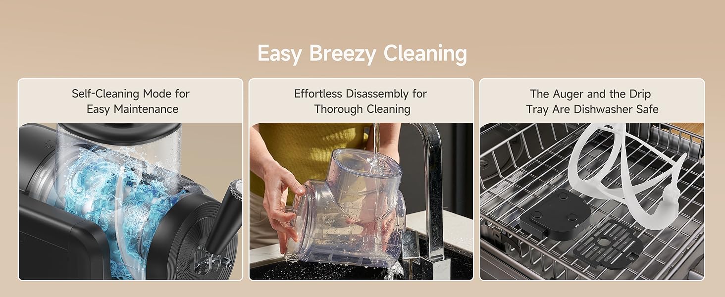 [New Year Gift] HiCOZY F3 Slushie Machine & Ice Cream Maker, Slushy Machine for Home, No Ice Needed, Self-Cleaning, 5 Presets for Soft Ice Cream, Spiked Slushie, Cold Drink, Milk Shake, and More