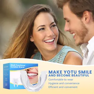 3 Phases Teeth Dental Braces, Dental Braces Teeth Trainer Set for Adults, Tooth Retainers Alignment，Suitable for Different Periods, Straight Teeth Comfortable