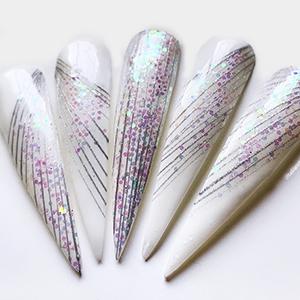 SAVILAND Spider Gel Nail Art Set – 6-Color (White, Black, Red, Blue, Gold, Silver) Wire Drawing Gel Polish with Nail Brushes for Line Design, Painting & Nail Art DIY