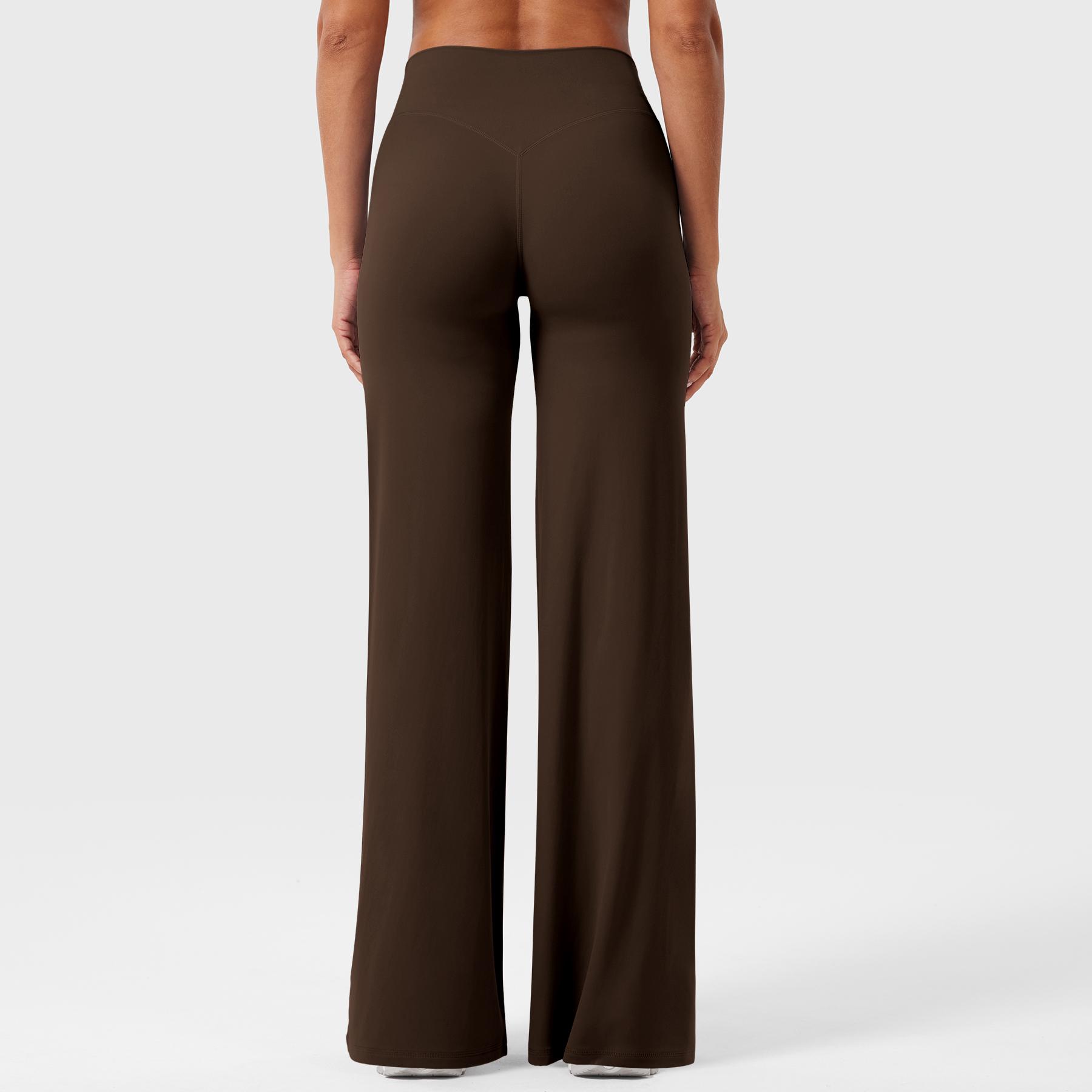 YEOREO Eddiy 33" Fleece Lined Straight Leg Leggings Women High Waist Warm Winter Yoga Pants Soft Fleece Lining Mid-Low Rise Fit Sweatpants YEOREO Eddiy 33" Fleece Lined Straight Leg Leggings Women High Waist Warm Winter Yoga Pants Soft Fleece Lining Mid-Low Rise Fit Sweatpants