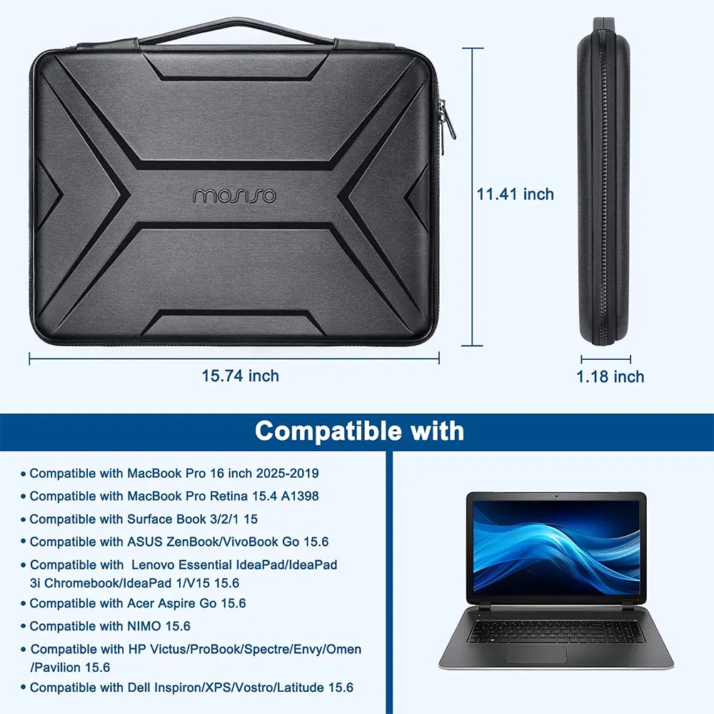 MOSISO Laptop Hard Case Sleeve 13-14 / 15-16 / 17-17.3 Inch