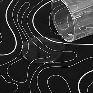 [New Deal] Mouse Pad Gaming 31.5 x 11.8in Large Mouse Pad for Keyboard and Mouse with Anti-Slip Rubber Base Black with White