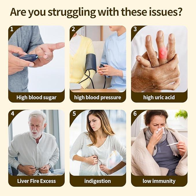 Kanglai Chicory & Gardenia Herbal  Tea Mix with Cooling Relief - Supports Healthy Blood Sugar, Digestion, Weight & Sleep, Natural Sugar-Free Blend, Vegan & Caffeine-Free, 12 Tea Bags natural ingredient  herbal drinks