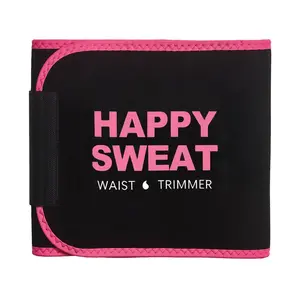 Happy Sweat Waist Trimmer for Women & Men, Breathable Fitness Belt for Gym Workouts