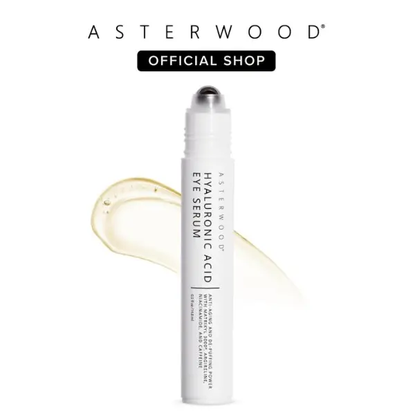 Triple Peptide Eye Serum - Hyaluronic Acid + Caffeine + Matrixyl 3000 + Argireline - Dark Circles, Fine Lines, Wrinkles - 0.5 Fl Oz