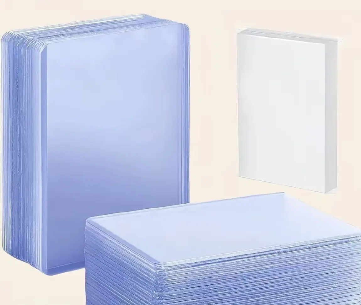 plastic sleeves for collector cards Amazon.com: 600ct Clear Card Sleeves for Trading Cards, Baseball Sports  Soft Sleeves, Ultra Soft Plastic Card Protector Sleeve for Football, MTG,  PKM, Game, Standard Cards : Toys & Games main image 1