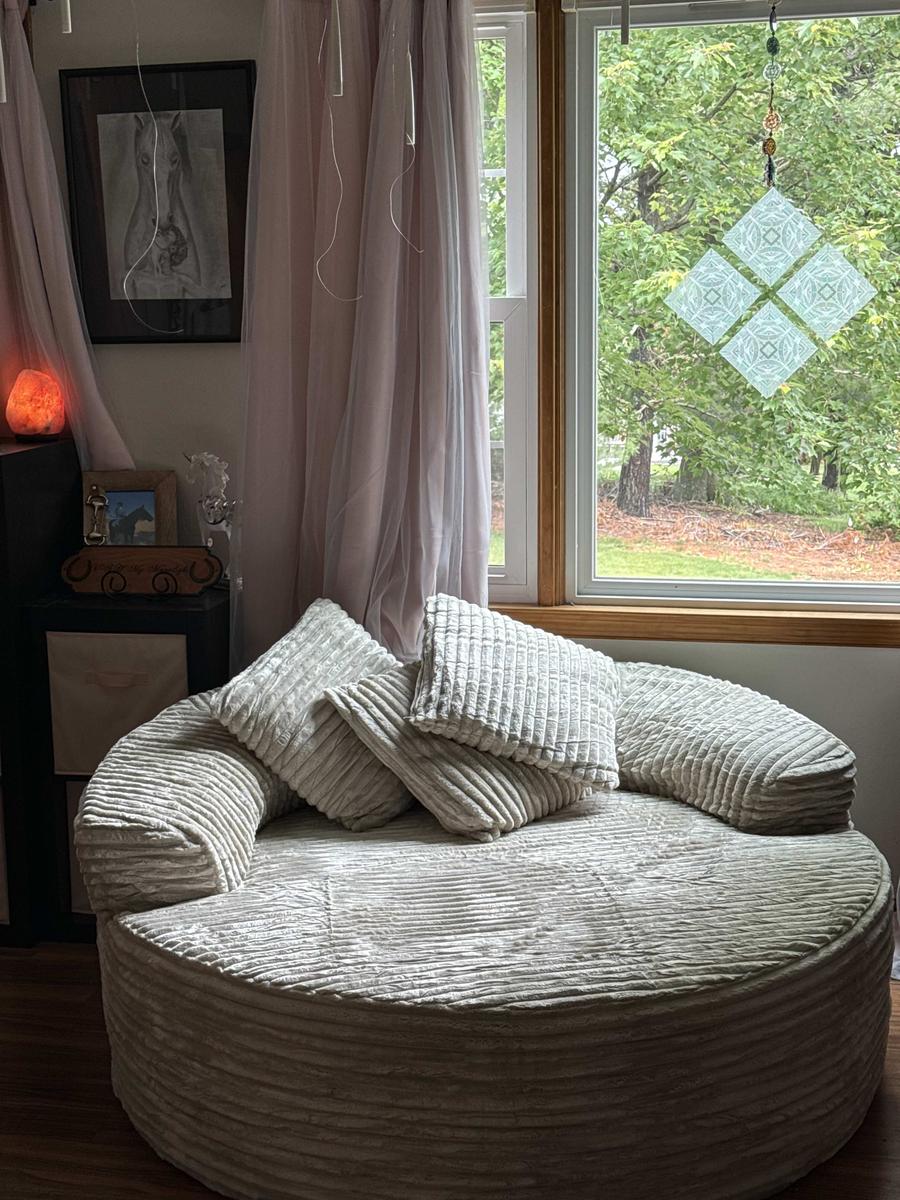 Item: Beige Plush Corduroy