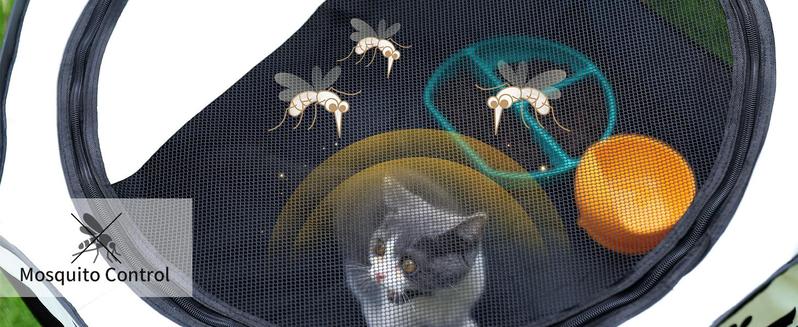 Portable Pet Playpen, Dog Playpen Foldable Pet Exercise Pen Tents Cat House Playground for Puppy Kitten Indoor Outdoor Travel Camping Use Beds Bedding Enclosure