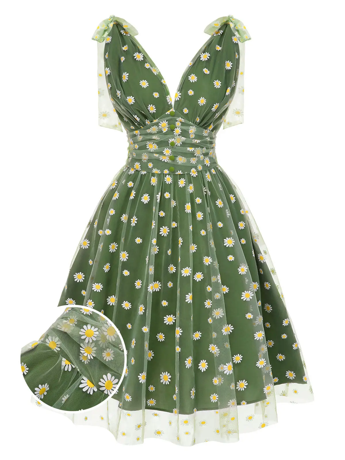 RETRO STAGE Women's Whimsical 1950s Strawberry Swing Dress, Cute Sleeveless A-Line Knee-Length Summer Sundress with Floral Mesh, Whimsical Clothes, Casual Light Sundress, Women's Clothes, Cutecore, Fashion Apparel, Stylish Women's Wear BackToSchool