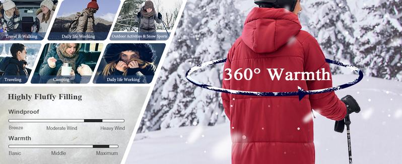 Tankaneo Women Long Quilted Coat Hooded Maxi Length Long Sleeve Puffer Jacket Padded Coat Winter Outerwear #Coldweather #TikTokShopHolidayHaul #TikTokShopJumpstartSale