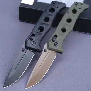 273 outdoor folding knife, G10 handle, anti-corrosion and wear-resistant high hardness blade, outdoor camping and driving survival EDC tool, the best gift.