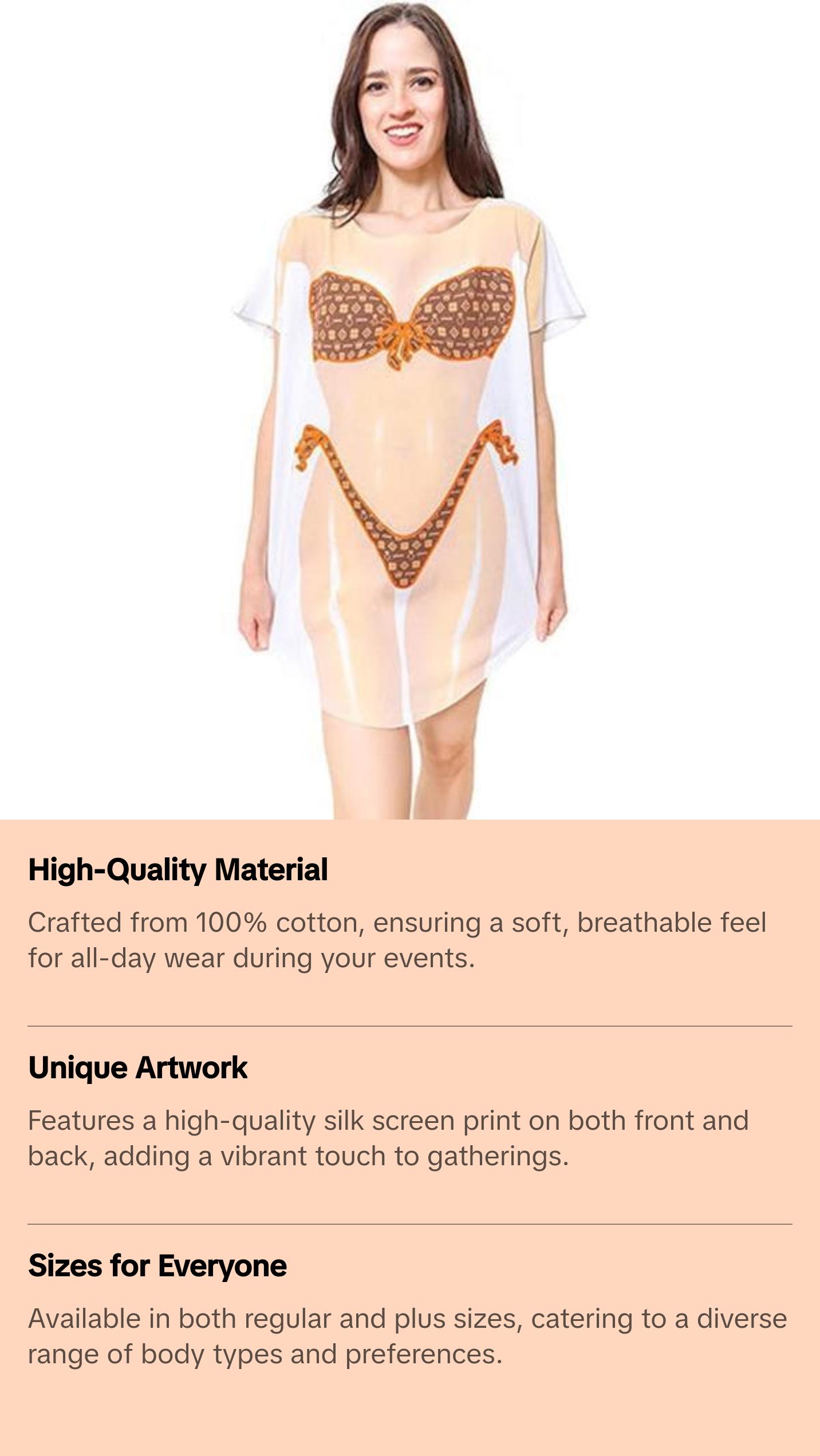 LA Imprints Fantasy Coverup Princess Bikini Body Coverup T-Shirt