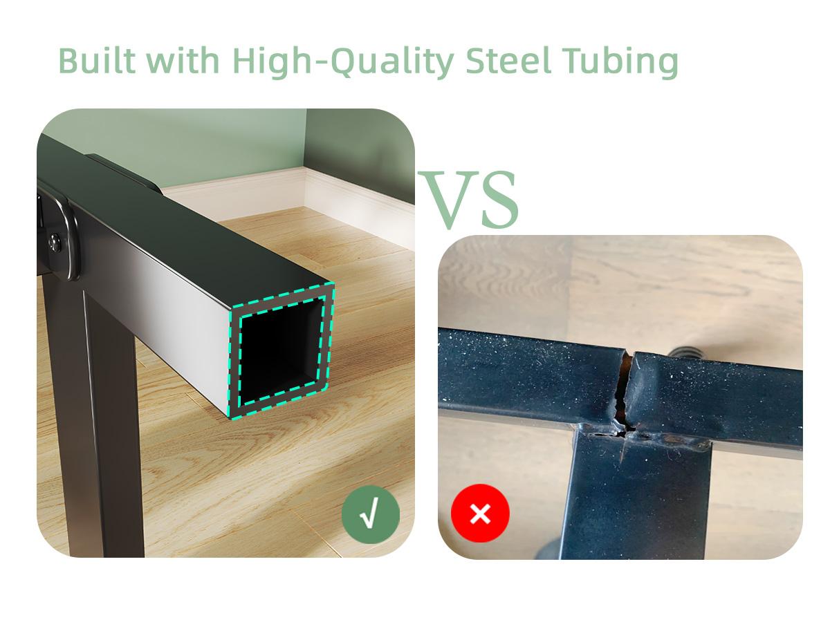 COZPAW Queen Size Metal Platform Bed Frame with Storage - 14/ 18 Inch Height, Heavy Duty 3500 lbs Capacity, Anti-Squeak Design, No Box Spring Needed, Easy Assembly