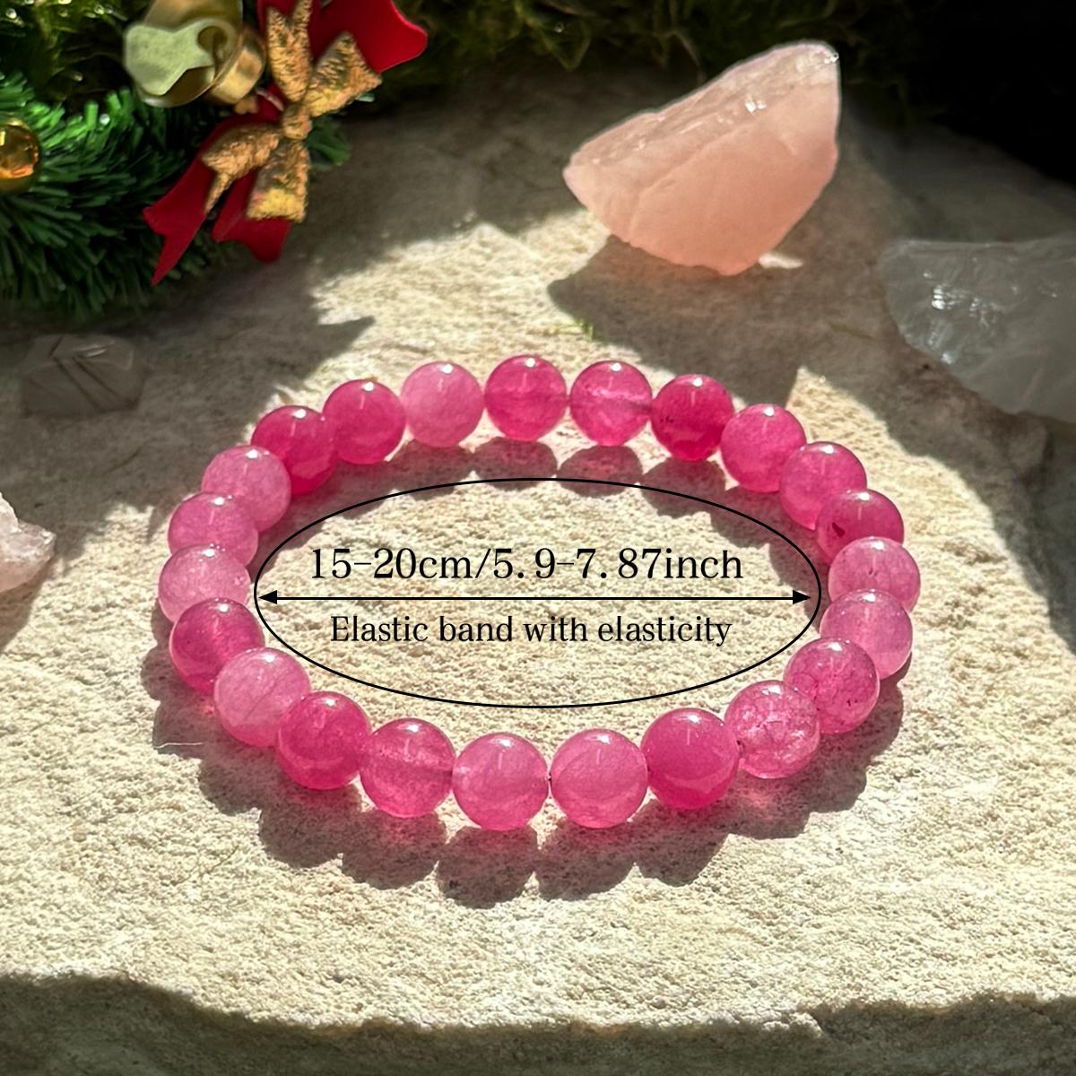 Wishing Stone Bracelet 8Mm Natural Stone Attracts Good Luck And Wealth Is The Best Choice For Gifts