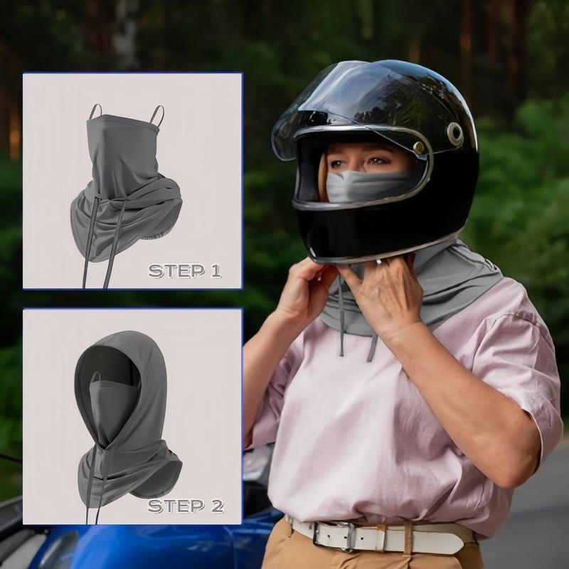 3PCS UV Protection Balaclava Face Mask, Breathable Neck Gaiter for Cycling, Motorcycle, Fishing, Running & Outdoor Sports