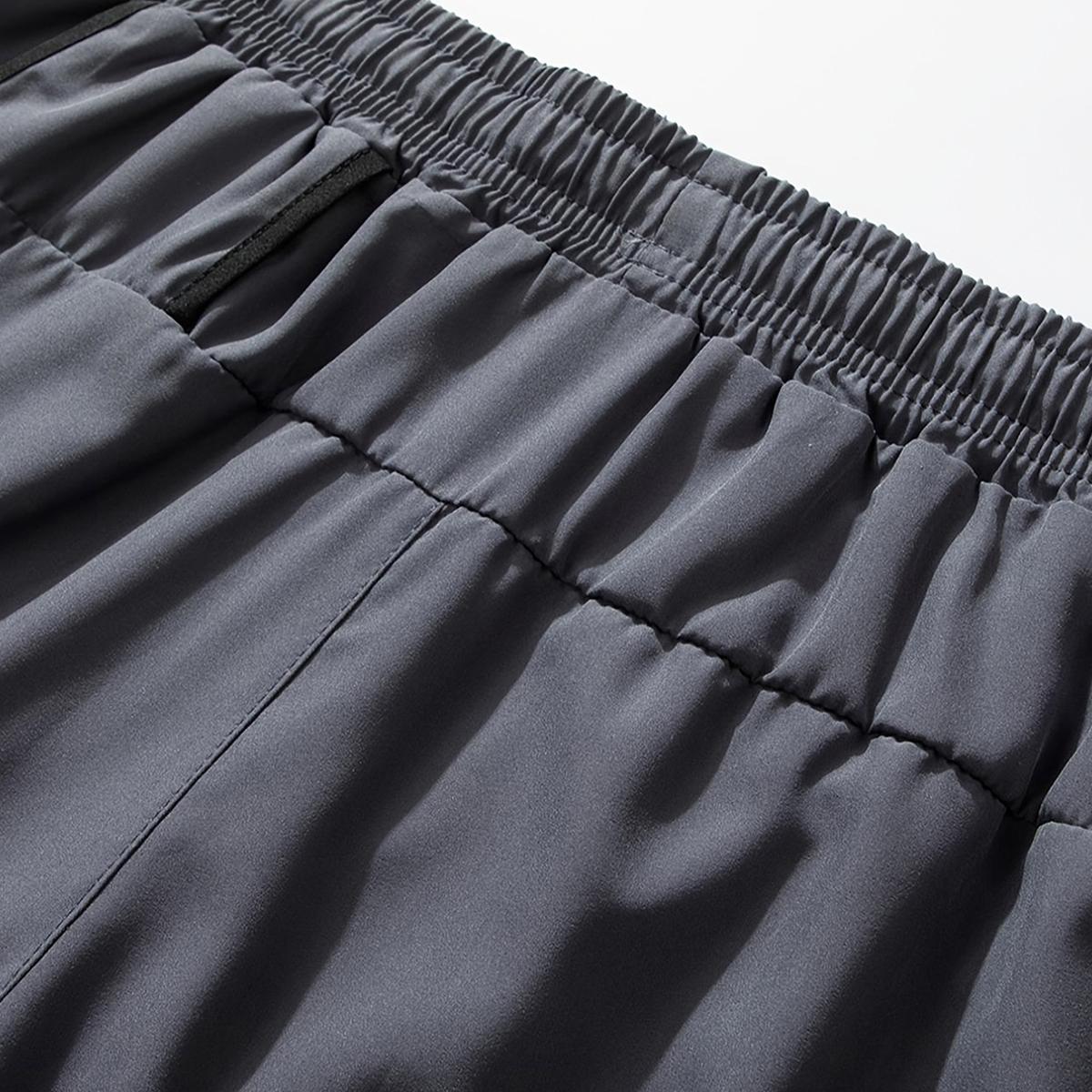 Men's Casual Loose Fit Quick-Dry Athletic Shorts Set of 5, Elastic Waistband and Drawstring Gym Training Shorts, Lightweight Men's Running Shorts, Quick-Dry Stretch Fitness Workout Drawstring Shorts, Breathable Compression Squat Training Shorts, Summer Gy