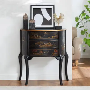 Vintage Classic Console Table Design Luxury Aesthetic Premium Console Table Beauty Drawer Tavolo Salotto Living Room Furniture