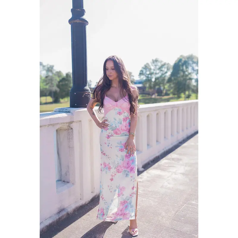 Sweetheart Neckline Maxi Dress- Lemon - TikTok Shop