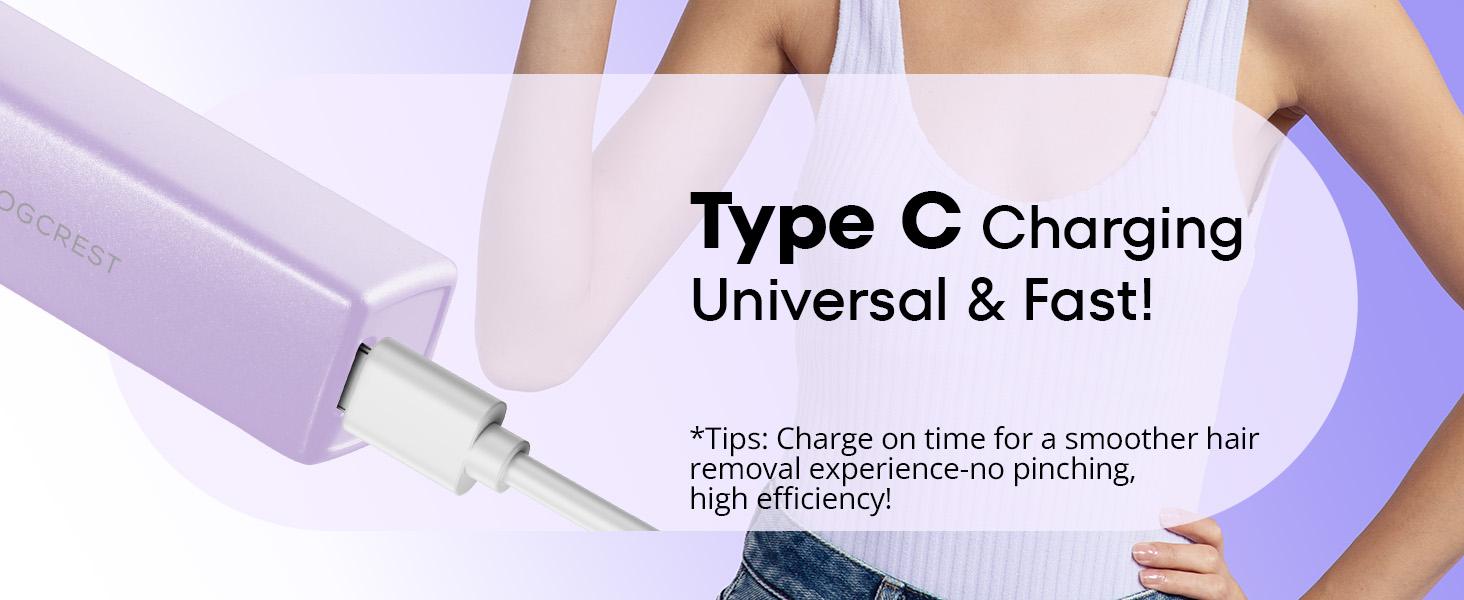 VOGCREST Electric Bikini Shaver & Facial Eyebrow Hair Trimmer for Women, Rechargeable and Portable Lady Facial Razor Gift Set VOGCREST Electric Bikini Shaver & Facial Eyebrow Hair Trimmer for Women, Rechargeable and Portable Lady Facial Razor Gift Set