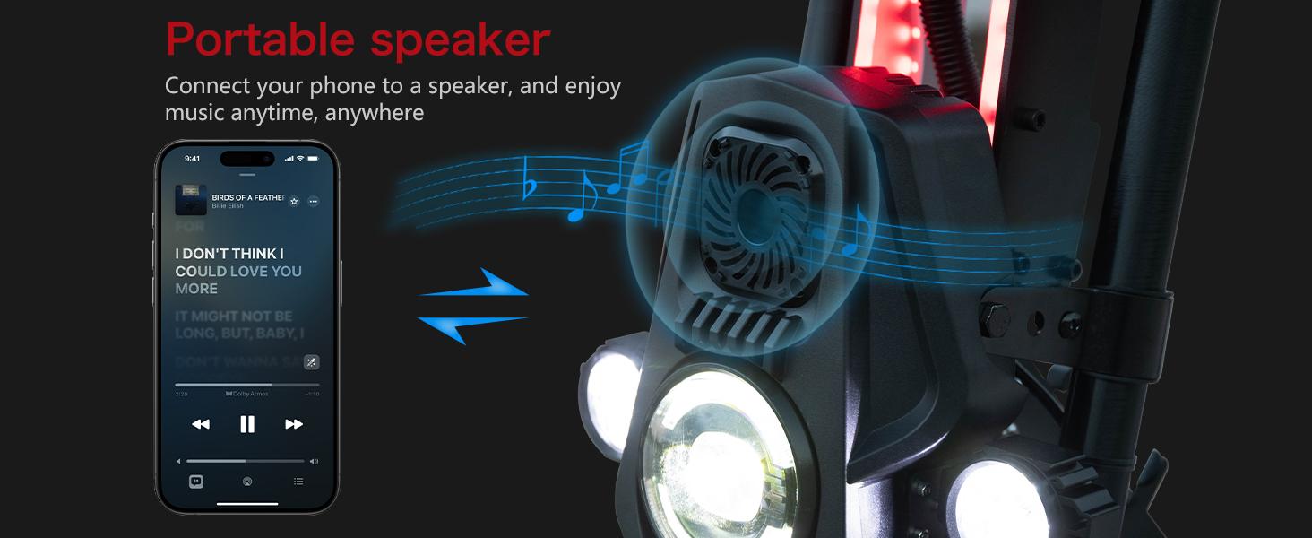 [Jun Ling] Off-Road Electric Scooter - High-performance 10000W dual motors, top speed 55 mph, 13-inch off-road tires, 75-mile range, 60V 40Ah battery, four-piston brakes - UL2272 certified.