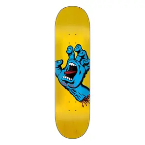 7.25in Screaming Hand Santa Cruz Kids Skateboard Deck