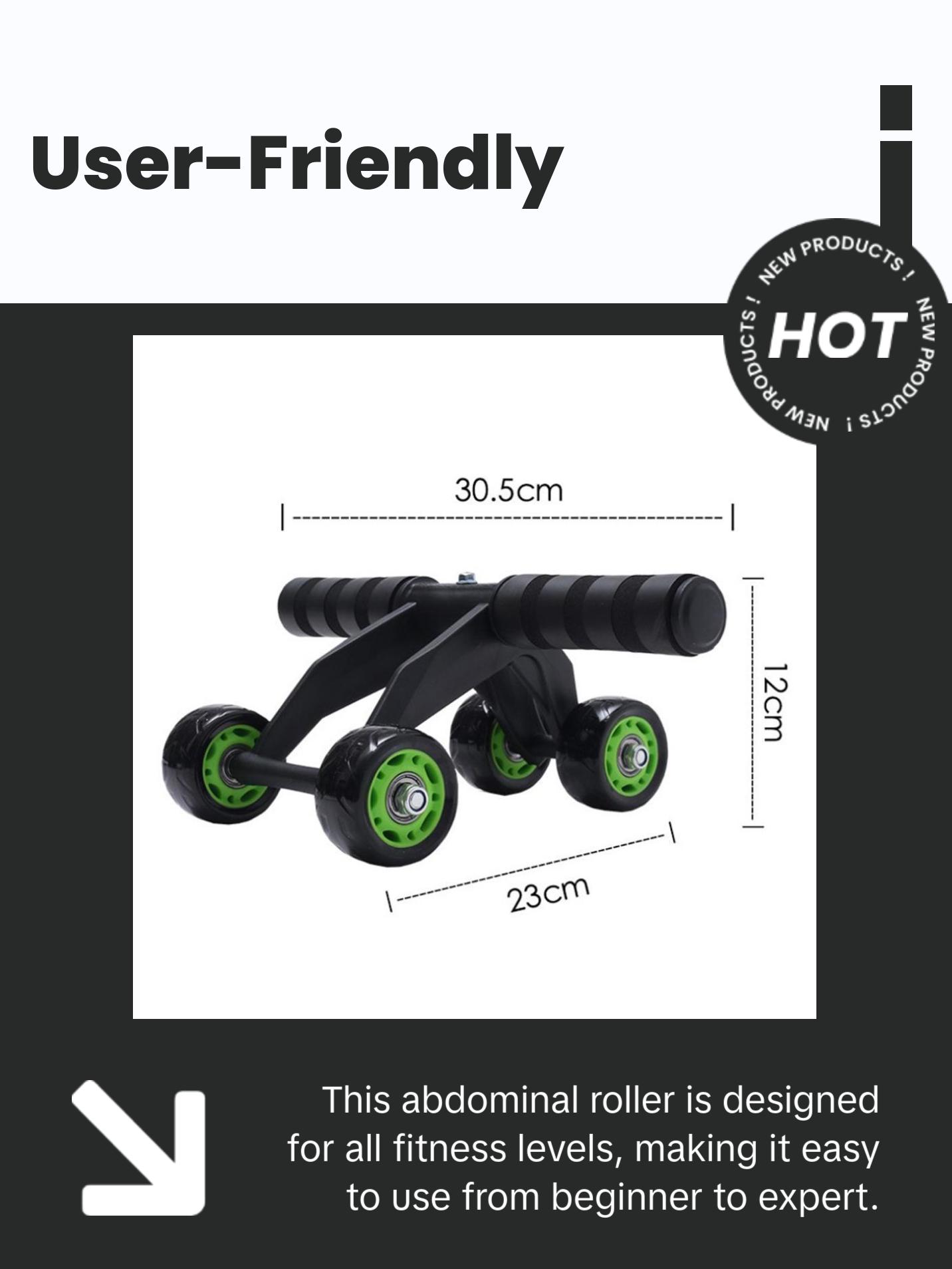 4 Wheel Ab Roller