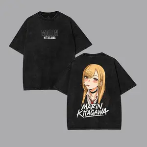 My Dress Up Darling Marin Kitagawa Girl Kawai Waifu Anime Shirt All Size, Anime Graphic Tee, Vintage Cotton unisex graphic tees 90s Top Cotton